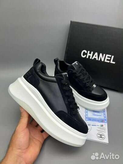 Кеды Chanel На Платформе Размеры 36-40