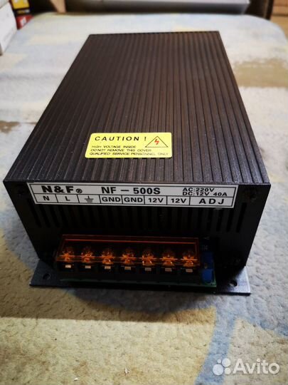 Блок питания для светодиодной ленты 12v 400 и 500w