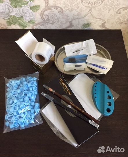Расходники для татуажа, перманентного макияжа по о