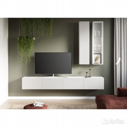 Навесная тумба под тв 