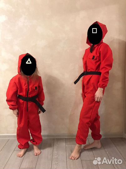 Костюм «игра в кальмара»