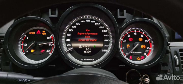 Панель приборов W212 E63 S AMG