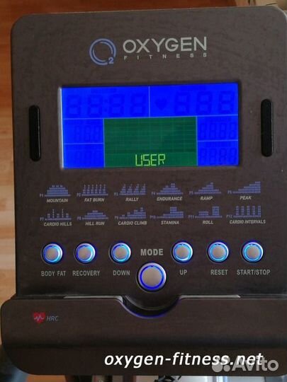 Тренажер эллиптический oxygen GX-65FD HRC+