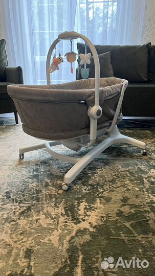 Кроватка стульчик chicco baby hug 4 в 1 + столик