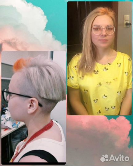 Модель на наращивание волос