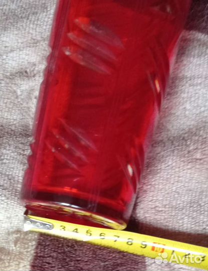 Ваза для цветов цветное стекло