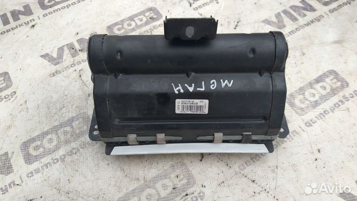 Подушка безопасности пассажирская Renault Megan 2