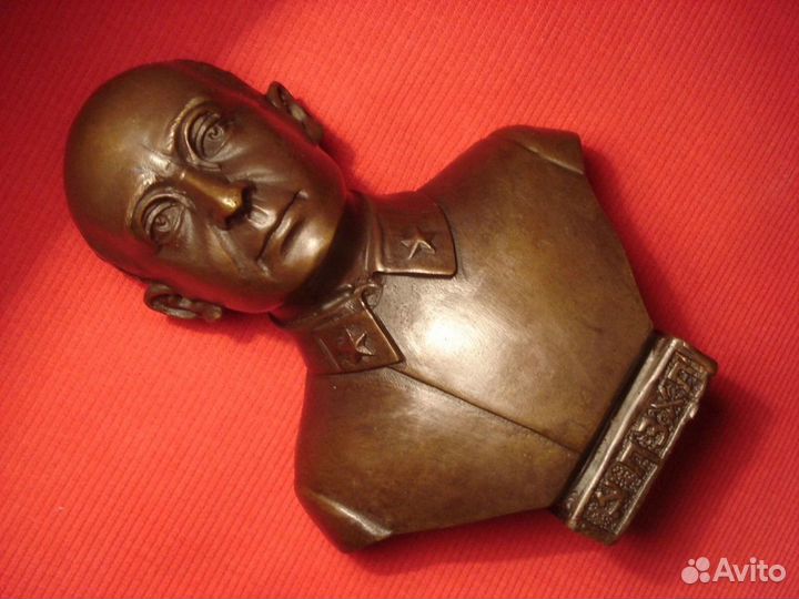 Бюст Берия 1953 г. бронза СССР редкий 14 см
