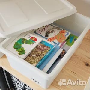 Sockerbit соккербит Контейнер с крышкой, белый, 38