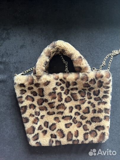 Сумка леопардовая