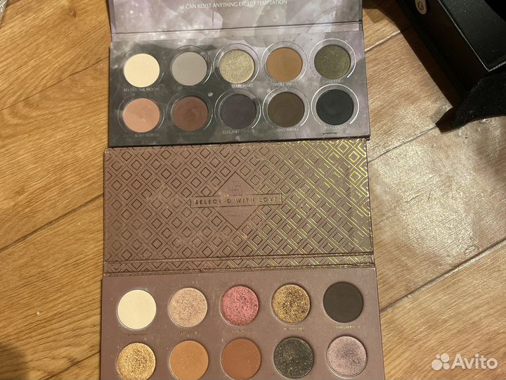 Палитра теней zoeva