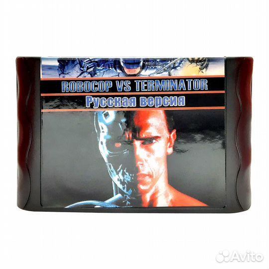 Картридж Sega robocop VS terminator