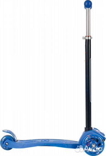 Самокат трехколесный sitis Slicker синий Kra1286