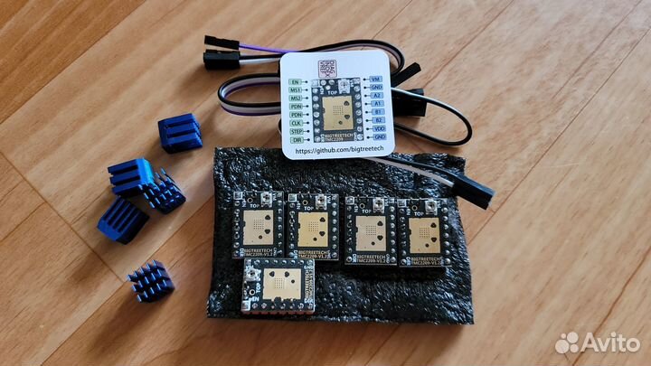 Bigtreetech SKR-PRO-V1.2 + TFT35-V2.0+5шт.TMC2209