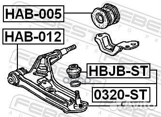 Пыльник шаровой опоры нижнего рычага honda step