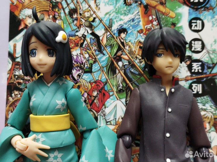 Фигурки Figma Коёми и Тсукихи Арараги (оригинал)