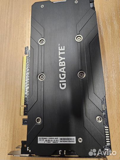 Видеокарта rx480 8gb