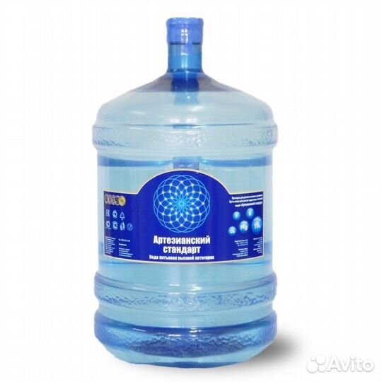Вода бутилированная 19л
