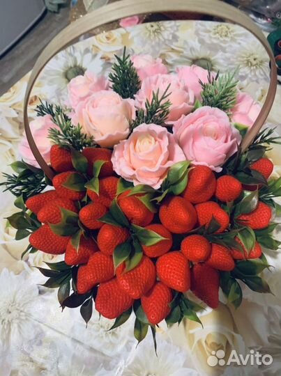 Букет цветов из мыла