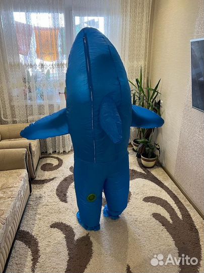 Аренда костюма акулы/ акула надувная на прокат