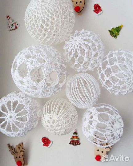 Ёлочные игрушки Ручная работа