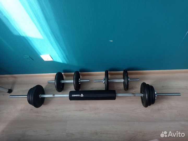 Штанга гриф блины гантели бу