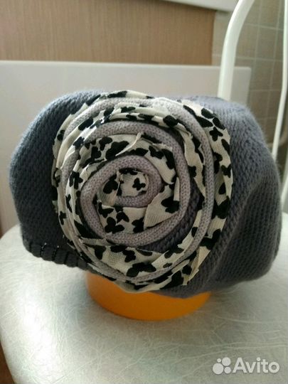 Шапка и шарф на весну