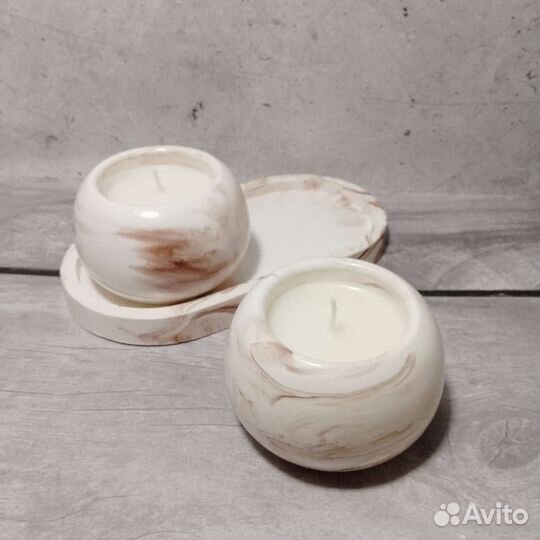 Ароматическая свеча ручной работы