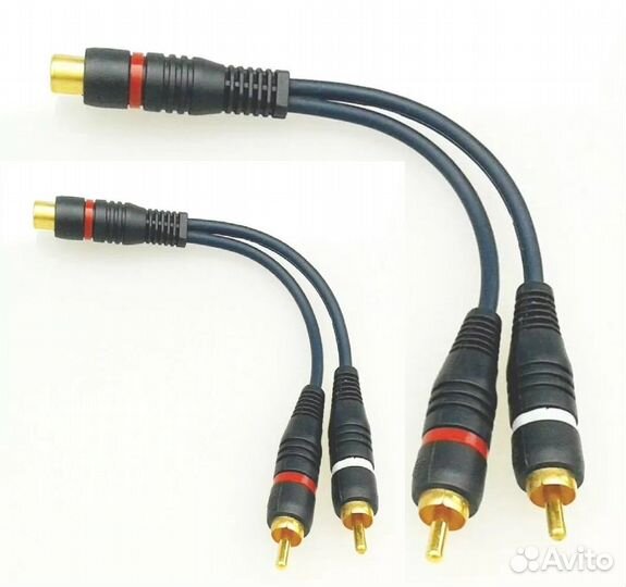 Разветвитель RCA momo 1M\2F 1F\2M