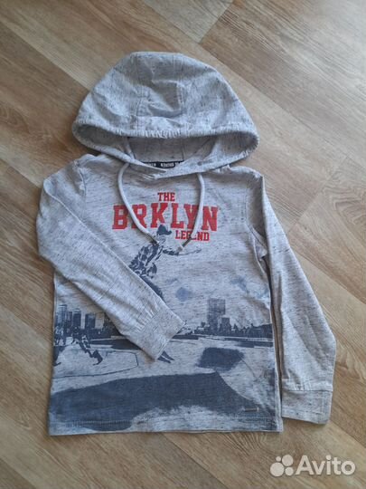 Рубашка, шорты, лонгслив р.110