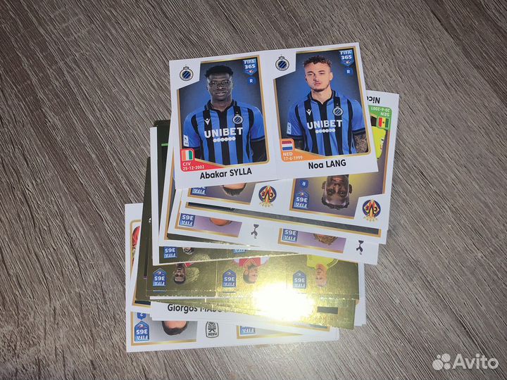 Наклейки Panini fifa 365 2023