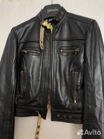 Куртка кожаная Dolce Gabbana original