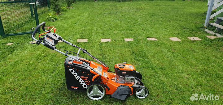 Газонокосилка самоходная daewoo dlm 5100sv, 6 л.с
