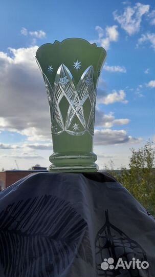 Ваза для цветов хрусталь СССР