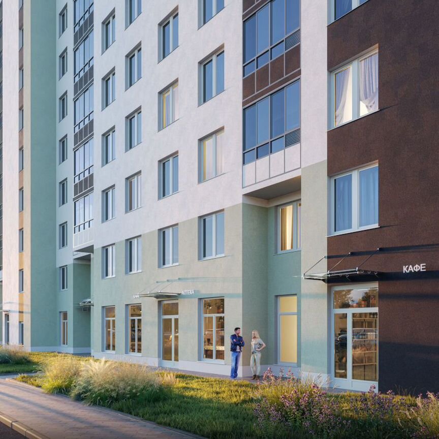 1-к. квартира, 41,4 м², 3/13 эт.