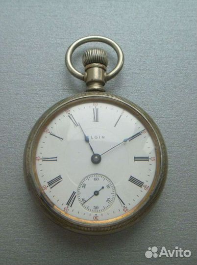 Часы карманные Elgin 1896 год