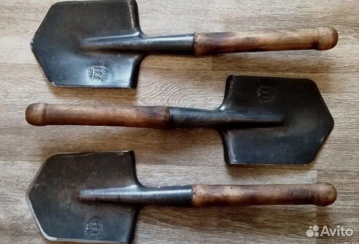 Малая саперная лопата новодел и СССР