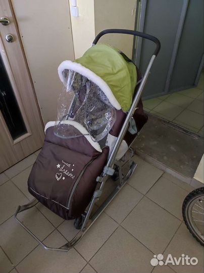 Санки коляска ника