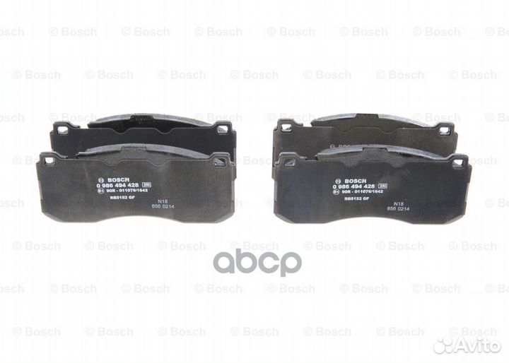 0 986 494 428 Колодки тормозные BMW 1 E81/87/3