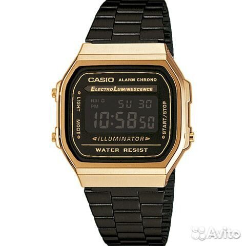 Часы Casio Collection A-168wegb-1B с хронографом