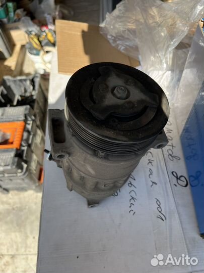 Компрессор кондиционера opel insignia