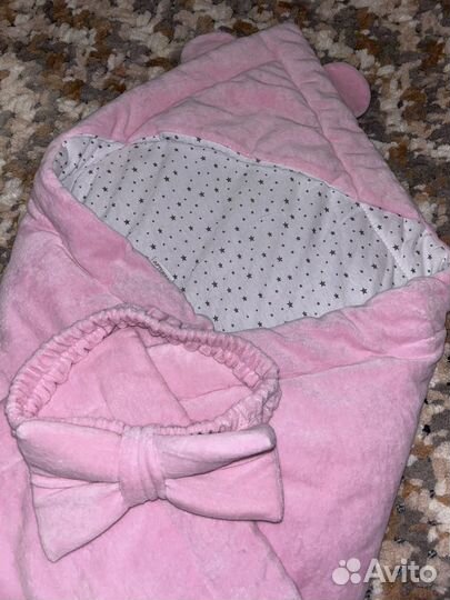 Конверт на выписку одеяло