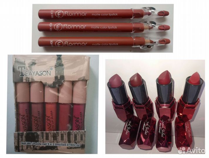 Матовая помада/карандаш для губ