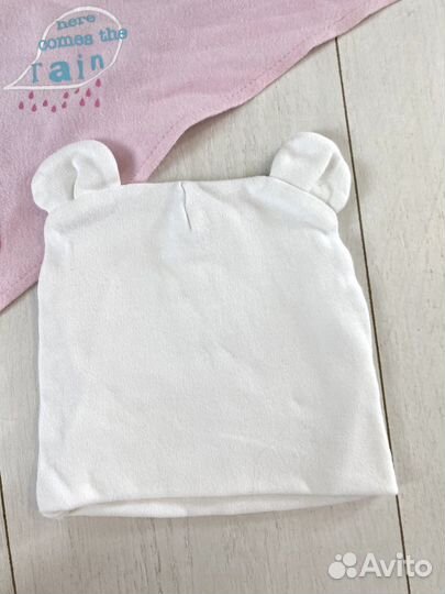 Летние шапки/косынки на девочку до года