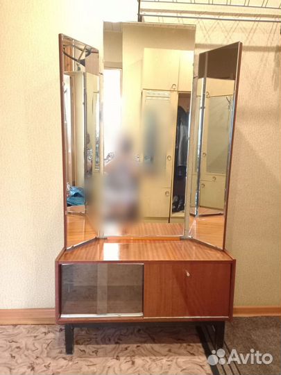 Трюмо трельяж с зеркалом СССР