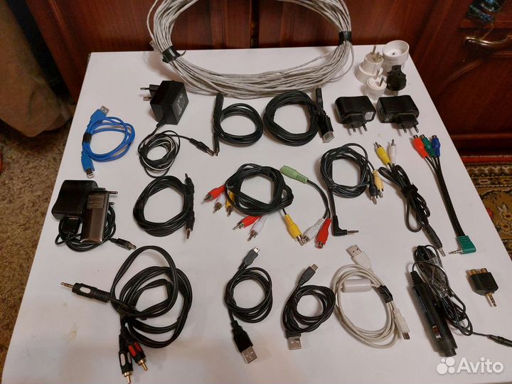 Кабеля USB,AUX,HDmi.Аудио,Видео,Зарядка