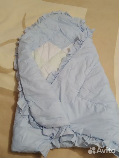 Конверт одеяло на выписку весна осень