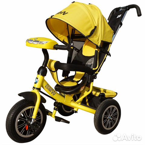 BMW. Велосипед 3кол., желт
