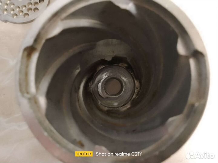 Голова от мясорубки с запчастями