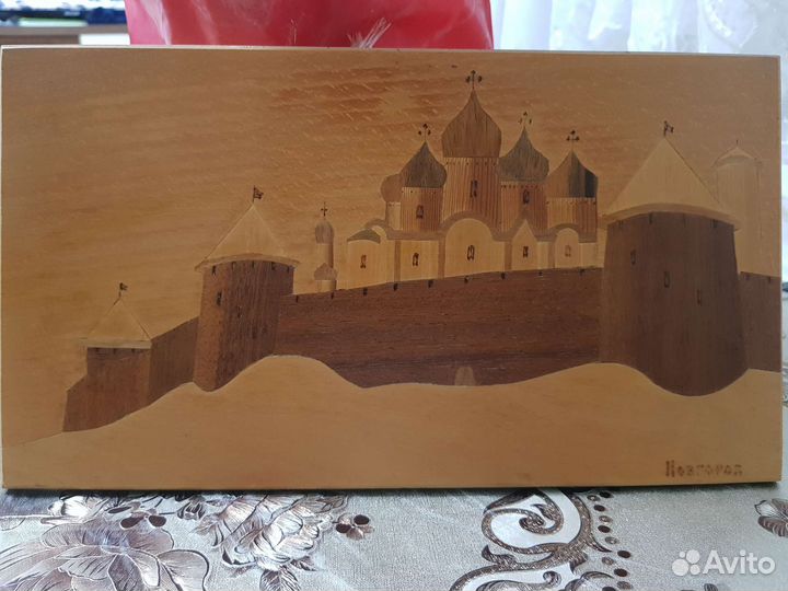 Деревянное панно СССР